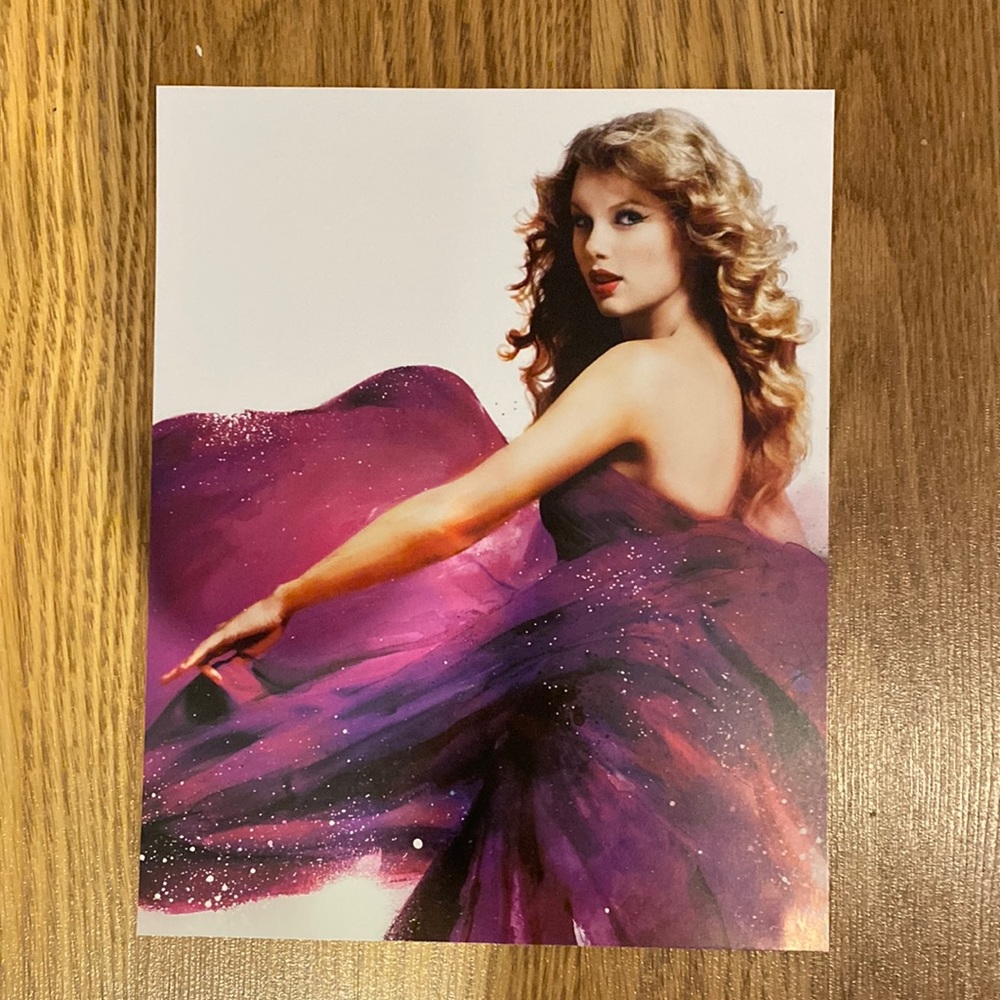 Taylor Swift Speak Now poster
